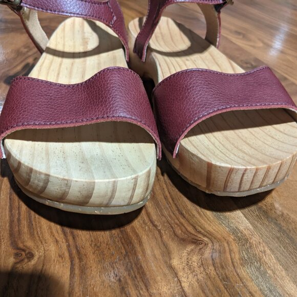 El Naturalista - Path Shokunin Wooden Heel Sandals N5831T | Size 36 | Path Rioja - Picture 8 of 16